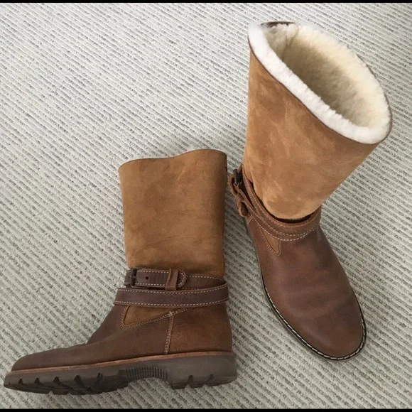 Roots warm shearing boots like new s.7 - Picture 3 of 5